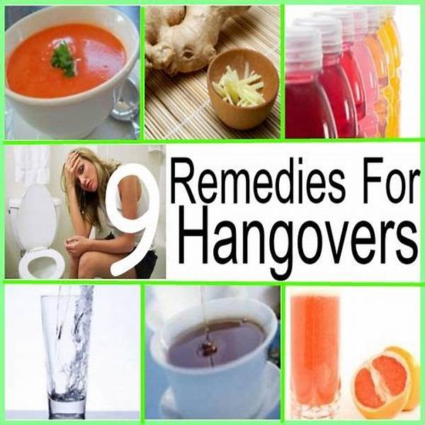 Home Cures For Hangover Symptoms