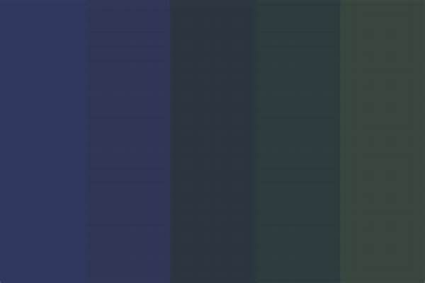Symbolic Color Palette Of Misery