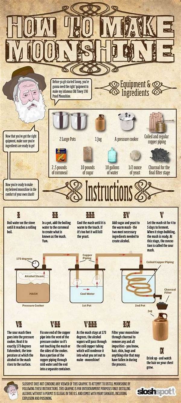 Vintage Moonshine Recipe Materials