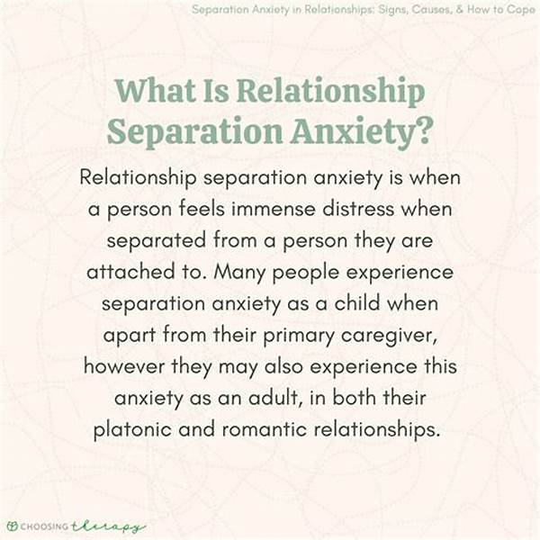 Emotional Well-being After Relationship Separation