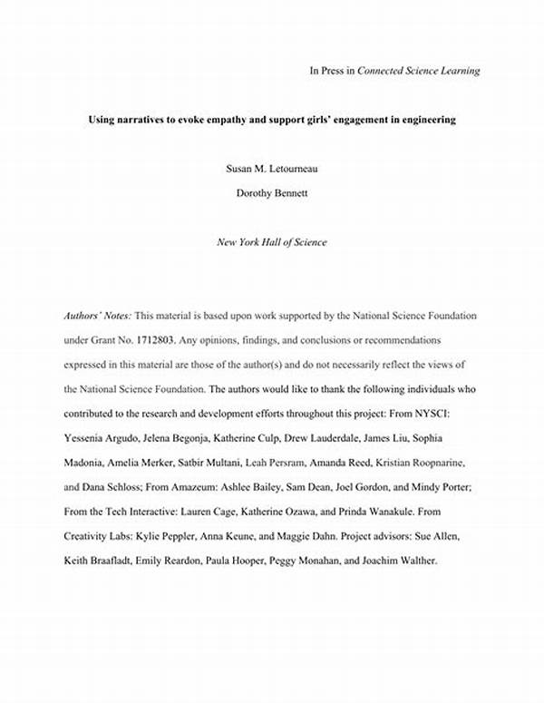 Evoking Empathy In Narratives