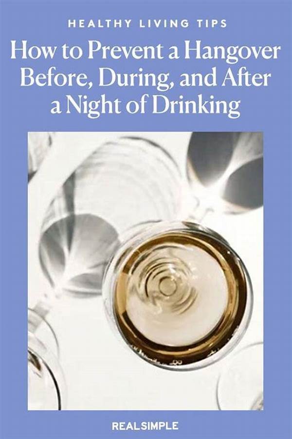 Preventing Hangovers Before Drinking