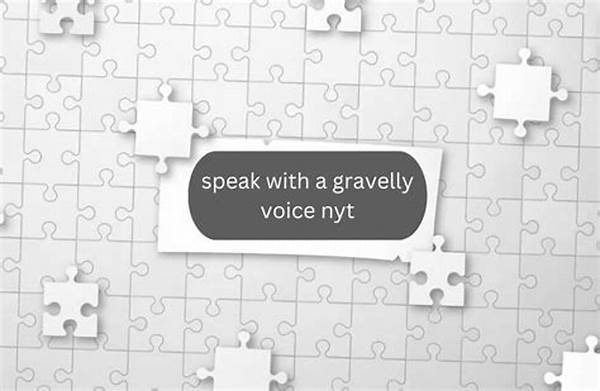Safe Gravelly Voice Techniques