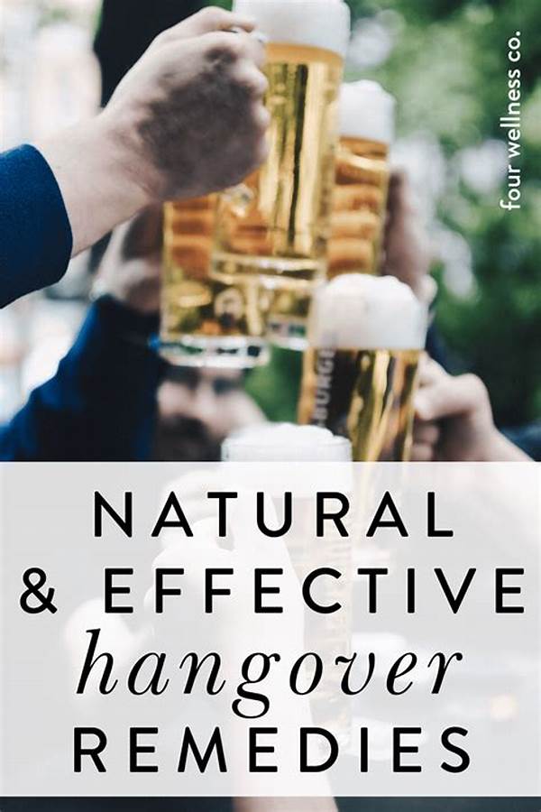 Effective Natural Hangover Relief Methods