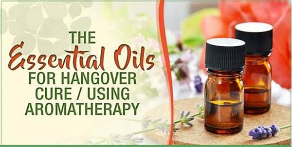 How To Use Essential Oils For Hangover