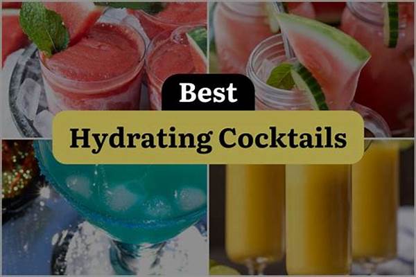 Hydrating Drinks After Parties