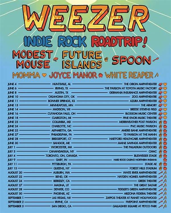 Indie Band Tour Dates