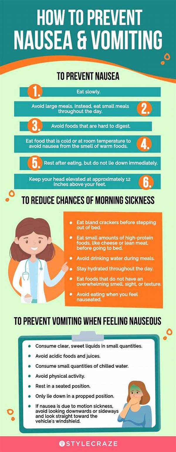 Reducing Nausea After Alcohol Consumption