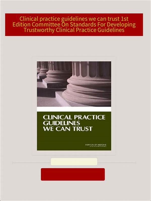 Strengthening Trust In Clinical Practice