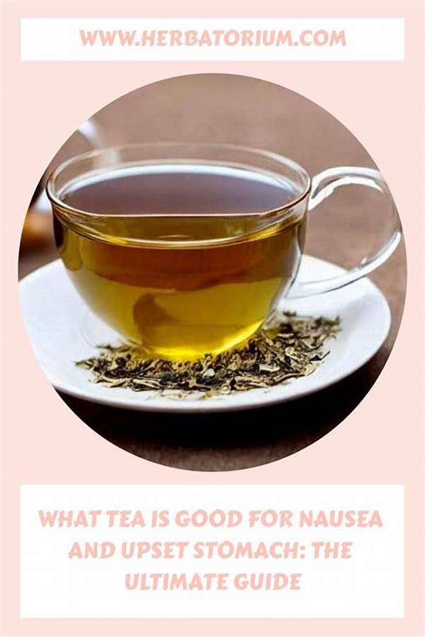 Teas To Soothe Upset Stomach