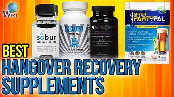 Best Hangover Recovery Supplements