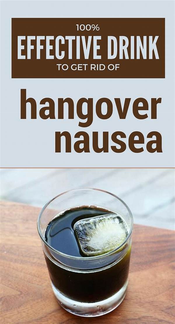 Fast Hangover Nausea Solutions