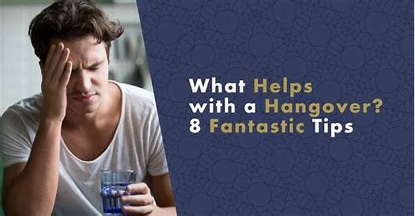 Hangover Alleviation Techniques Instantly