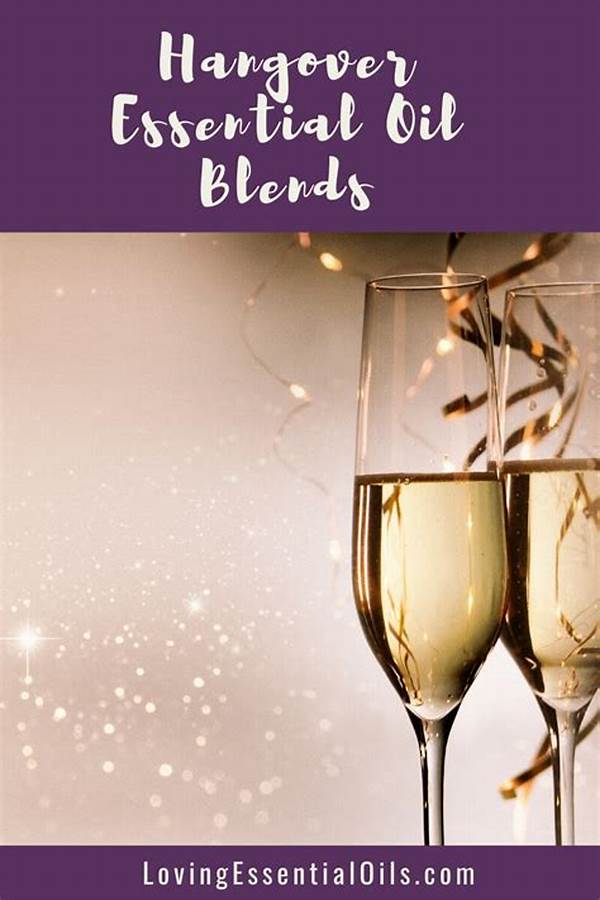 Hangover Essential Oil Diffuser Blends