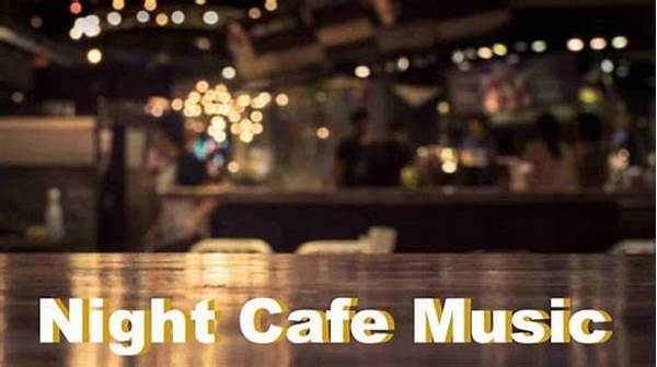 Nighttime Café Musical Atmosphere