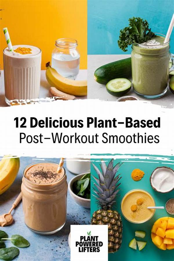 Plant-based Post-workout Smoothies