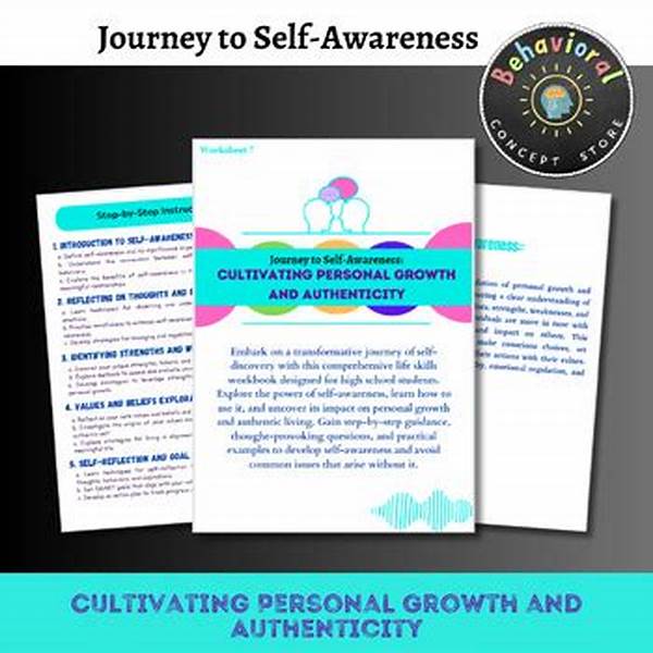 Cultivating Personal Self-awareness