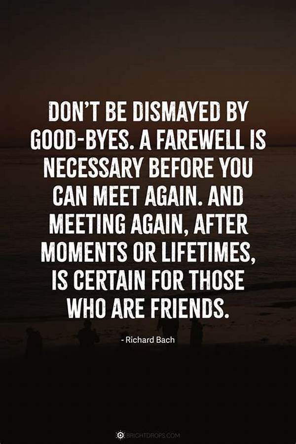 Emotional Farewell Moments