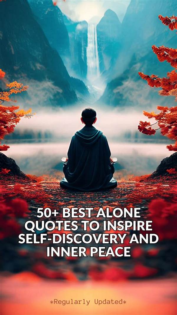 Finding Peace In Being Alone