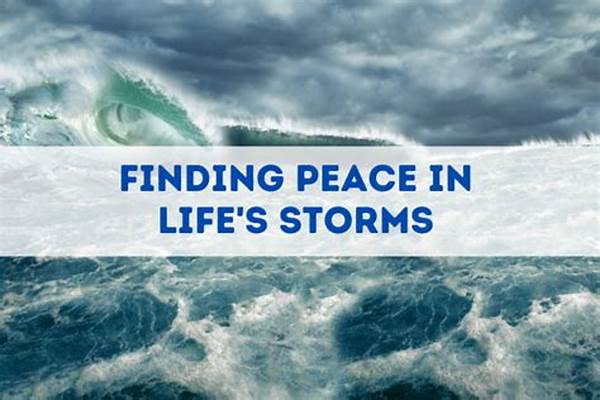 Finding Peace In Life’s Stormiest Seasons