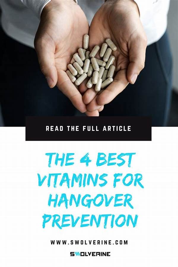 Hangover Prevention With B Vitamin Supplementation