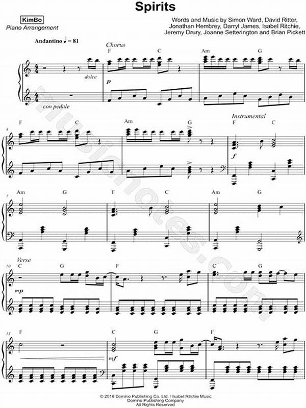 Haunting Spirit Music Arrangement