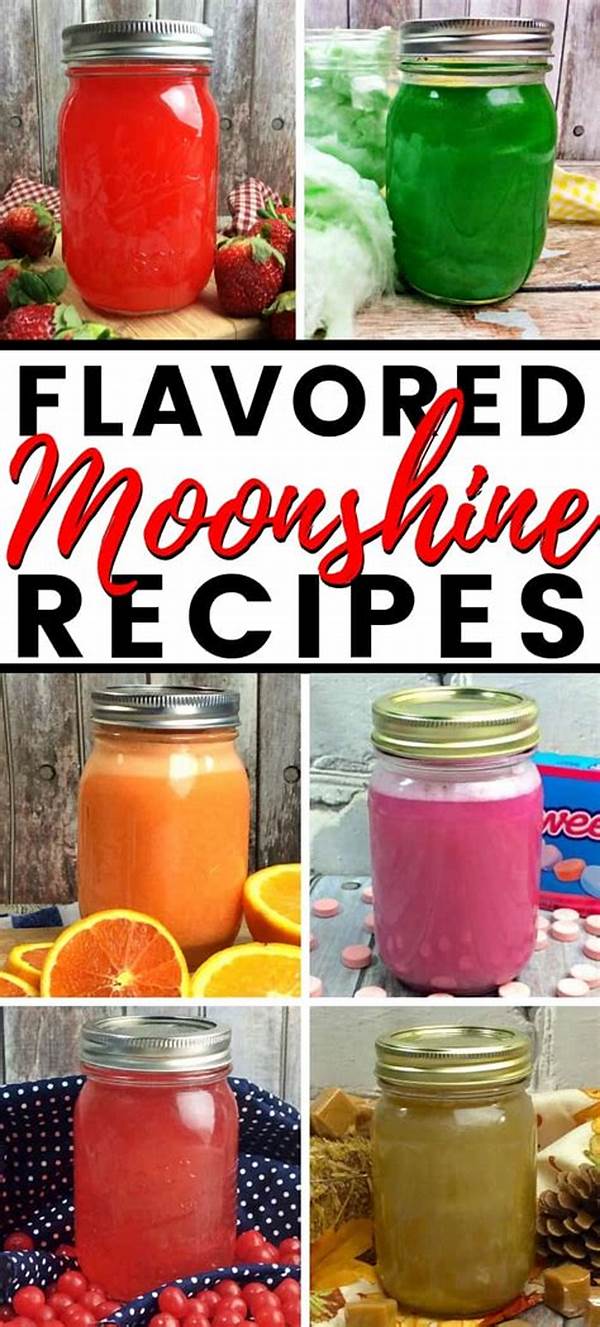 Homemade Moonshine Flavoring Techniques