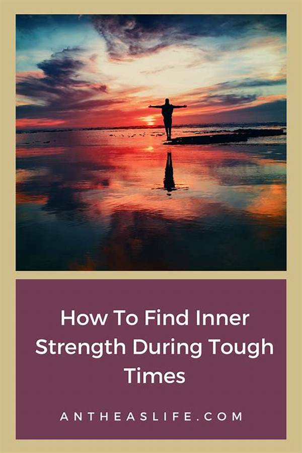 Inner Strength In Tough Moments