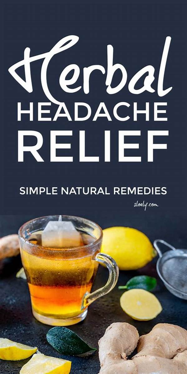 Natural Headache Remedies With Herbs