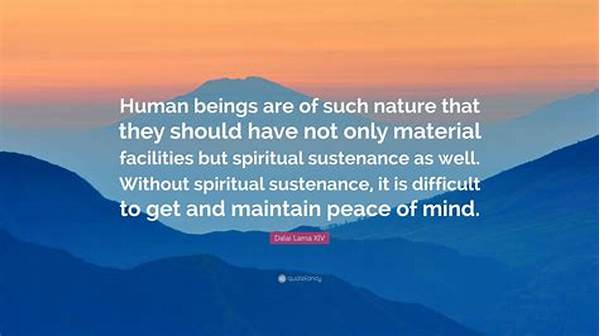 Nutrient-rich Spiritual Sustenance