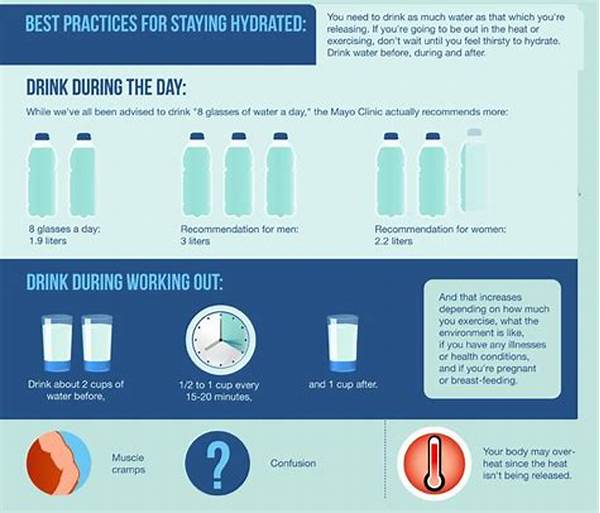 Post-drinking Hydration Best Practices