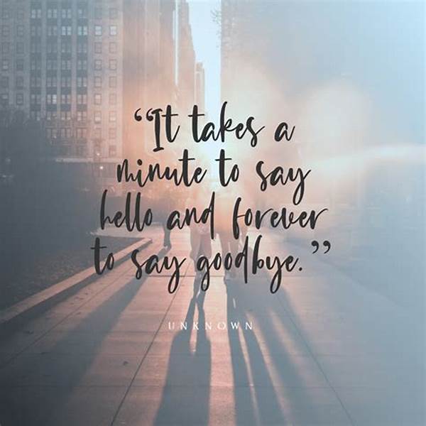 Sentimental Farewell Quotes