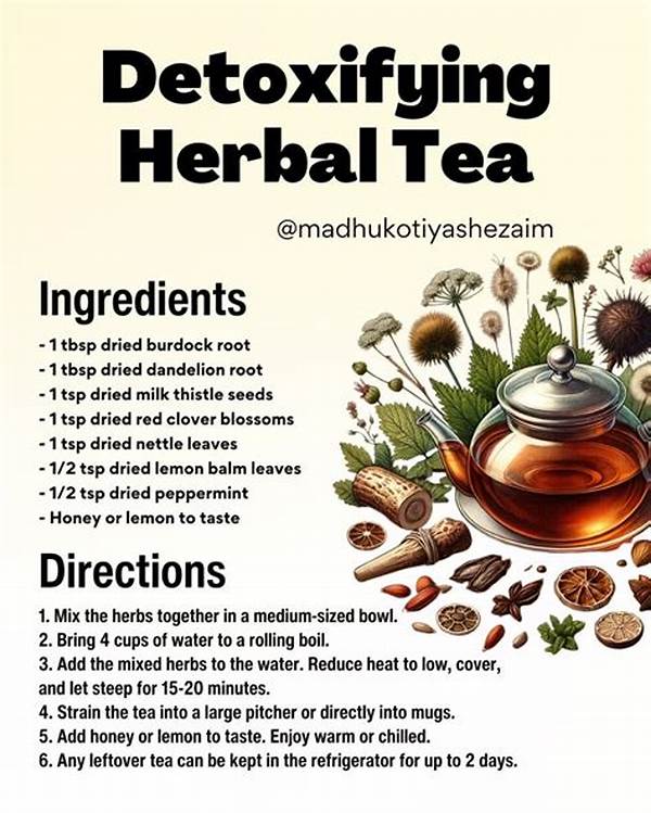 Detoxifying Herbal Tea Ingredients