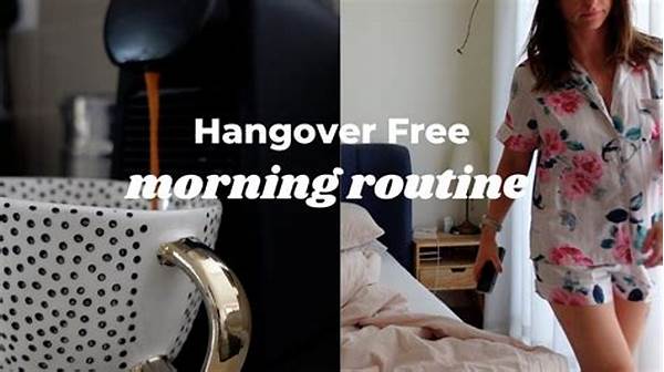 Hangover-free Morning Routine