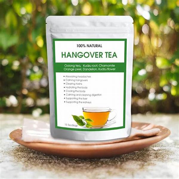 Herbal Tea For Hangover Recovery