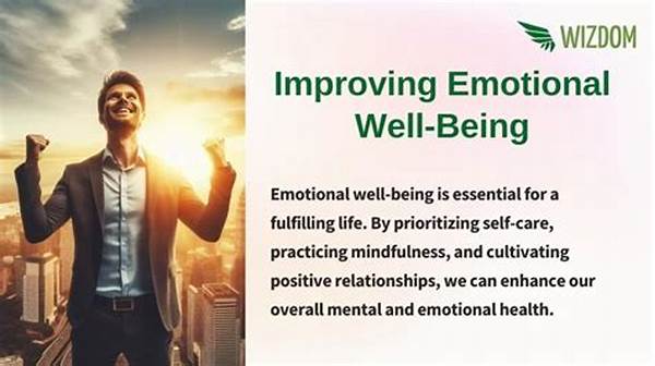 Improving Emotional Well-being