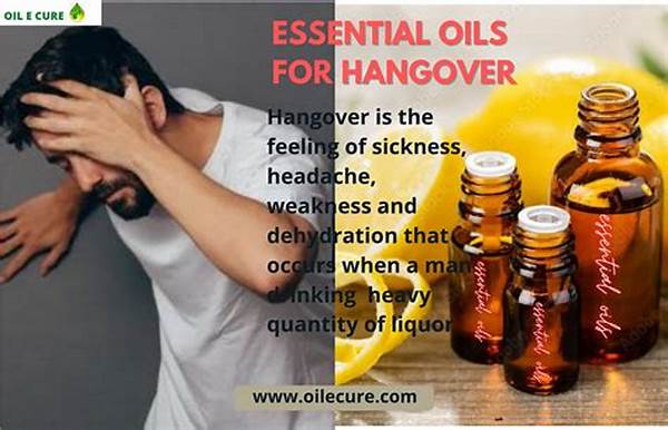 Natural Hangover Cure With Essential Oils