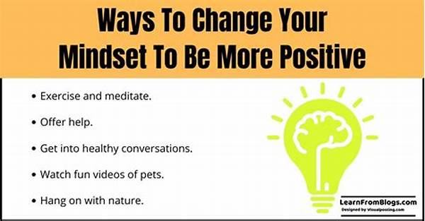 Positive Mindset Towards Change