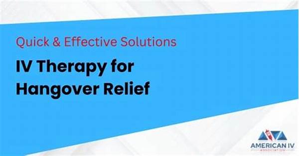 Quick Solutions For Hangover Relief