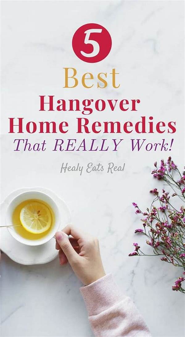 Simple Hangover Remedies At Home