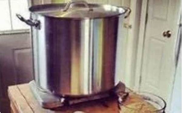 Traditional Moonshine Mash Preparation