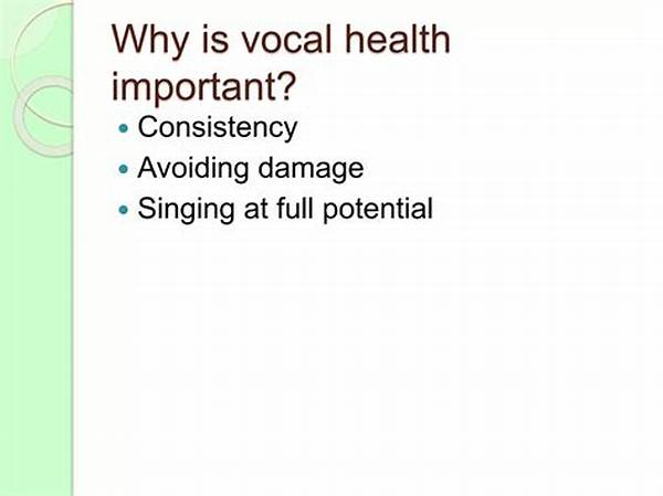 Avoiding Vocal Damage In Training