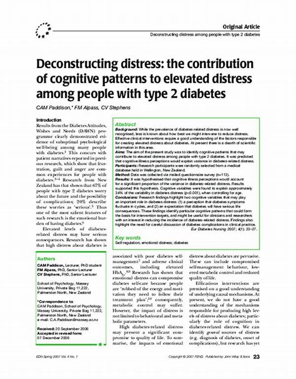 Deconstructing Emotional Distress Patterns