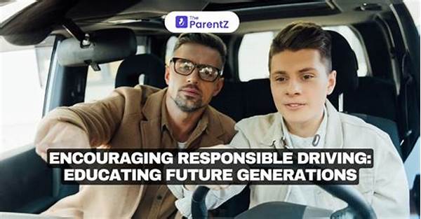 Encouraging Responsible Driving Behaviors