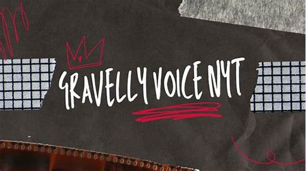 Enhancing Gravelly Voice Endurance