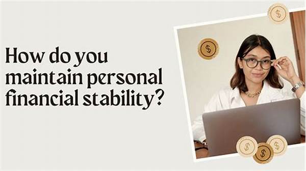 Establishing Personal Financial Stability