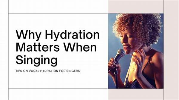 Hydration Tips For Vocal Clarity