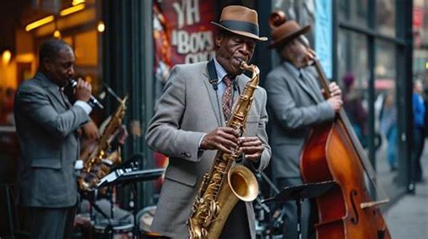 Jazz Band Playing Under The Stars