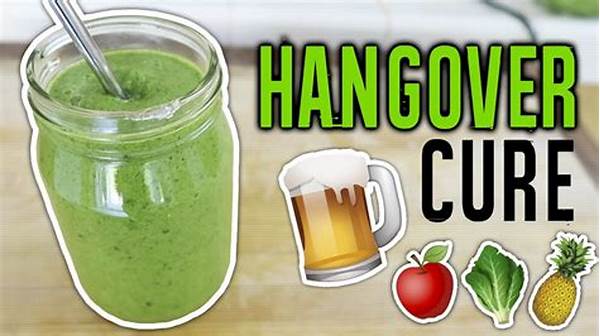 “natural Hangover Cure Beverages”