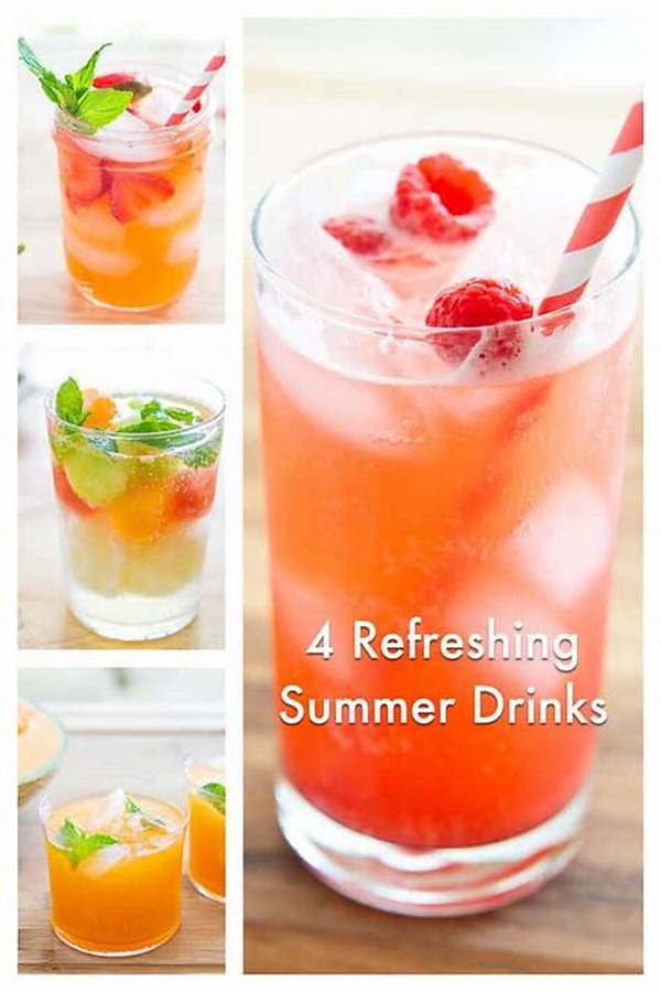 Refreshing Alcohol-free Summer Drinks